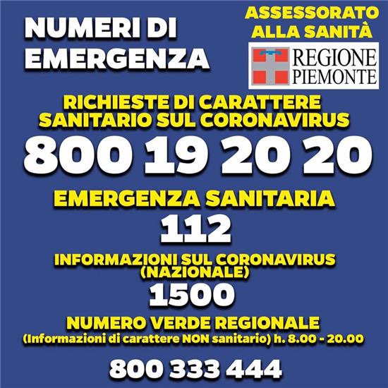 Numeri emergenza