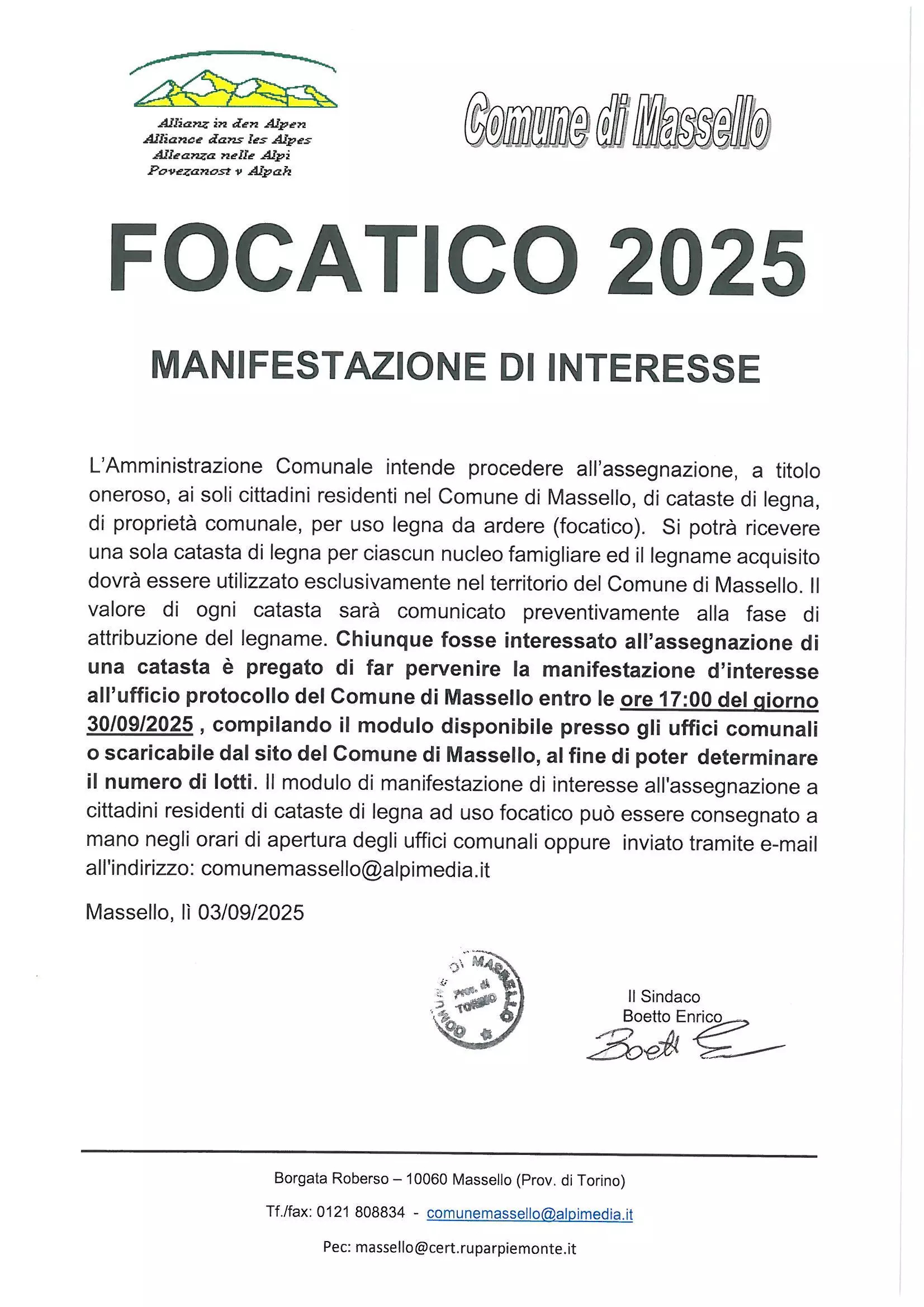 Manifesto focatico